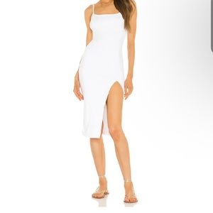 Superdown Candace Slit Midi Dress